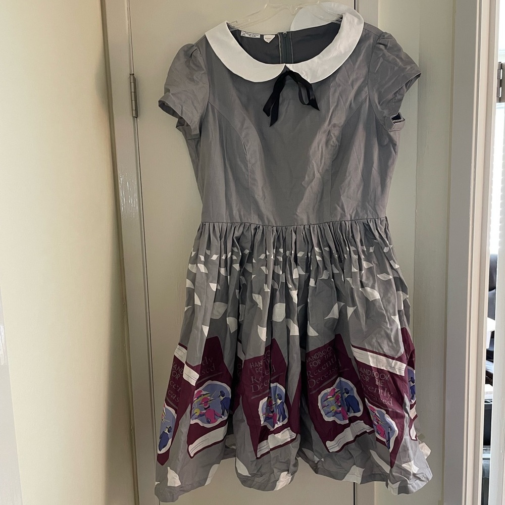 Handbook for the Recently Deceased Pinup Plus Size Dress | 2X